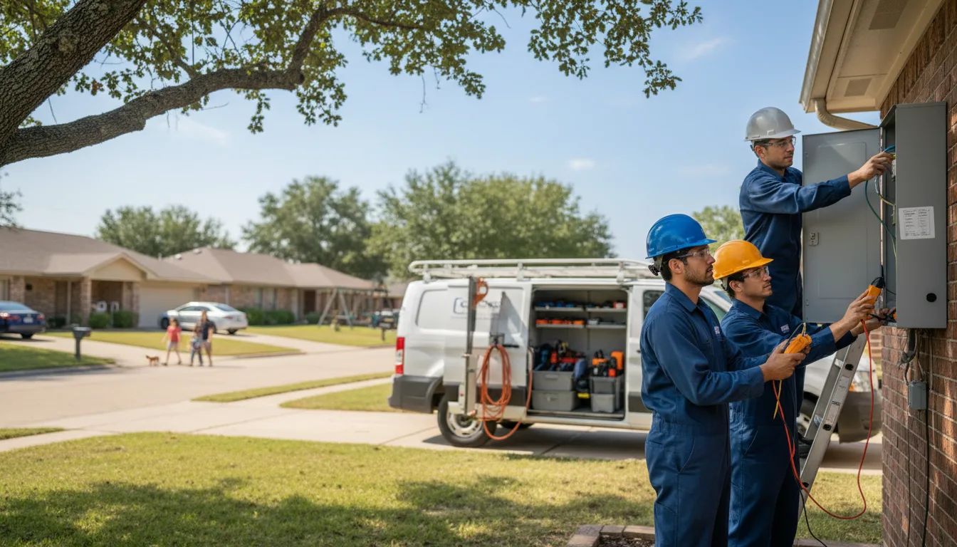 Certified electrician providing emergency electrical services in Baldwin, GA